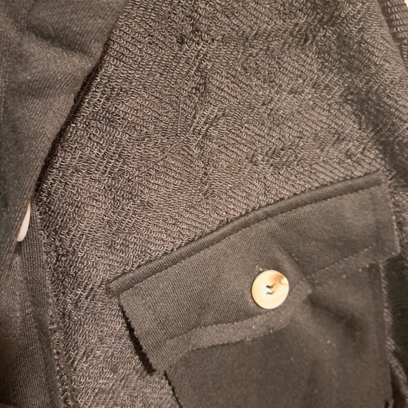 New contrast pocket relaxed shacket - Picture 7 of 12